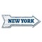 Signmission New York 2 Arrow Decal Funny Home Decor 30in Wide D-A-10-999710 - alternate 1